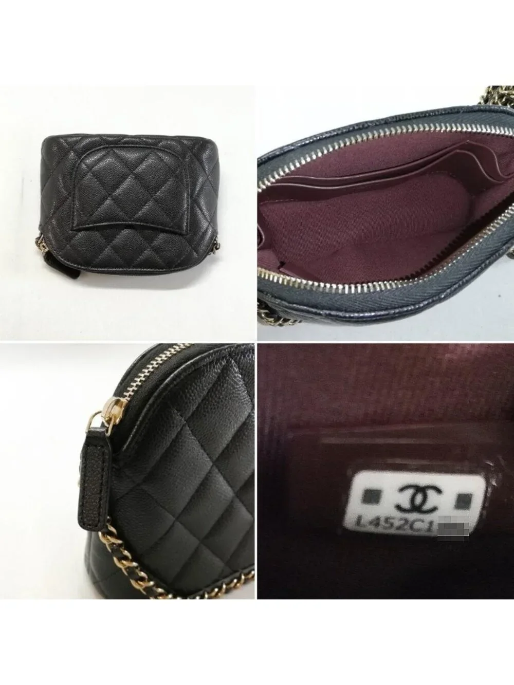 Chanel Caviar Quilted Chain Shoulder Bag